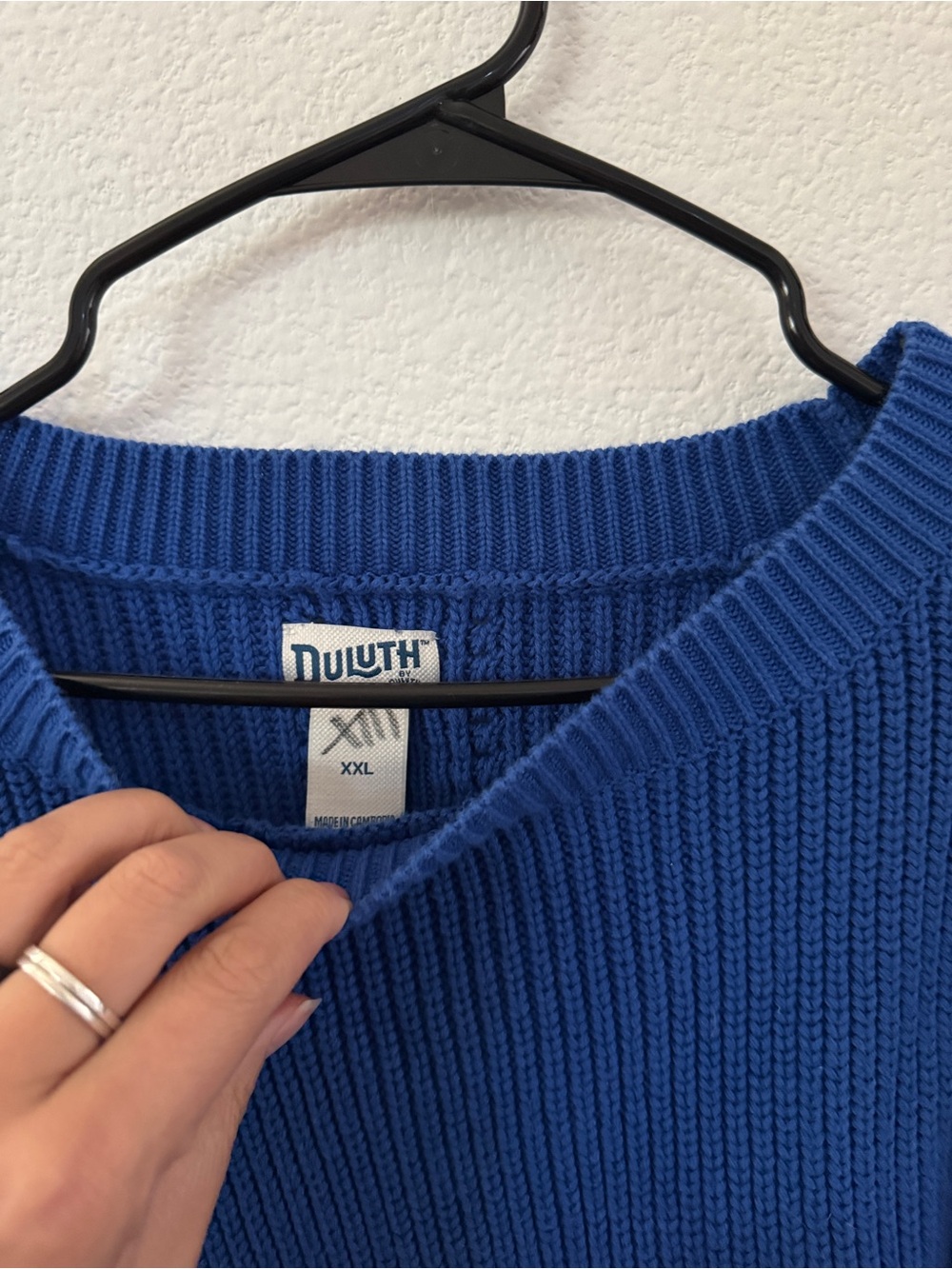 Duluth thick oversized knit sweater - Picture 5 of 6